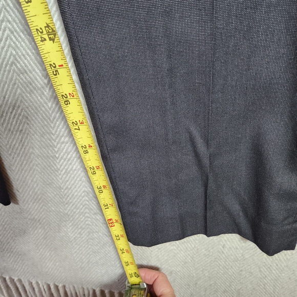 J Ferrar Elegant Men's 34x34 Navy Blue Dress Pants Slacks - Picture 7 of 9